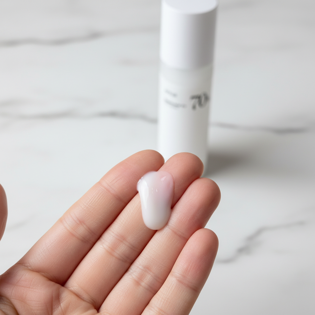 ANUA Heartleaf 70 Daily Lotion — lotion texture close-up