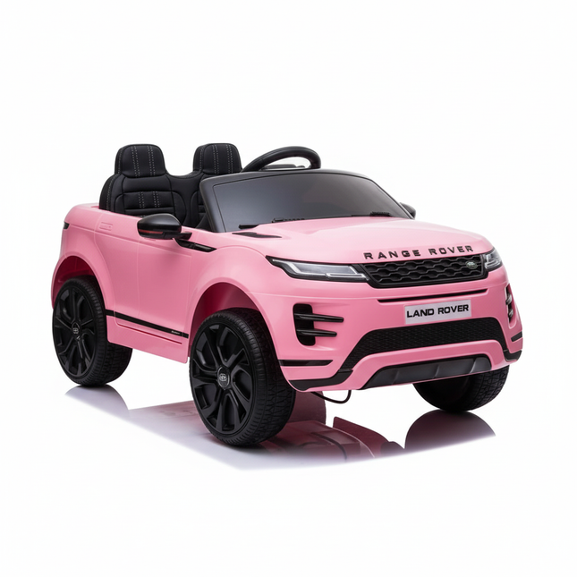 Pink Range Rover E-Voque electric ride on car