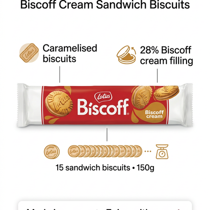 Lotus Biscoff Cream 150g product information