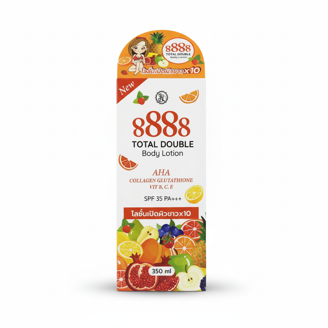 8888 Total Double Body Lotion - Whitening & Sun Protection SPF 35 PA+++