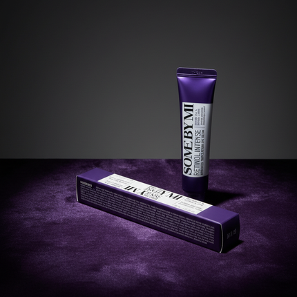 SOME BY MI Retinol Intense Advanced Triple Action Eye Cream purple editorial