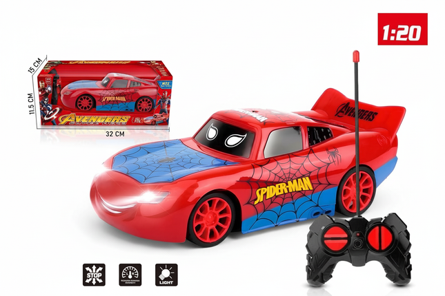 Spider-Man R/C Car with Package