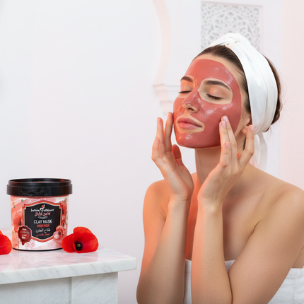 Jardin d'Oléane Clay Mask Aker Fassi lifestyle photo