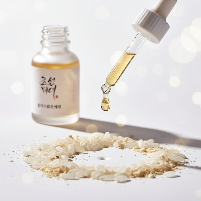 Beauty of Joseon Glow Deep Serum golden drop texture shot