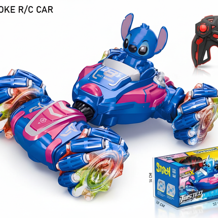 Stitch R/C Stunt Car with Package