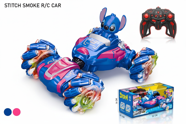 Stitch R/C Stunt Car with Package