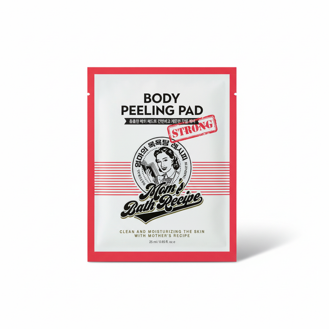 Mom's Bath Recipe Body Peeling Pad - Strong