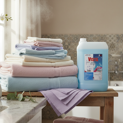 Soft fresh laundry with Vista Fabric Softener