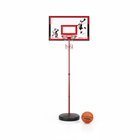 Slam Dunk basketball hoop with red and white design