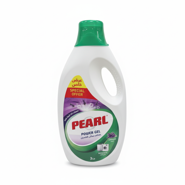 Pearl Power Gel 3L Lavender on white background