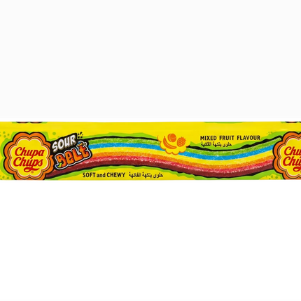 Chupa Chups Sour Belts individual 10g wrapper