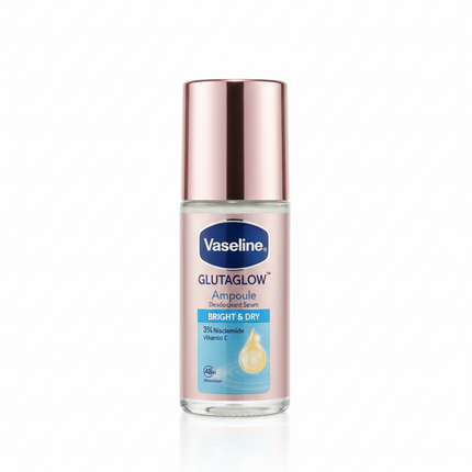 VASELINE GLUTAGLOW BRIGHT & DRY DEODORANT