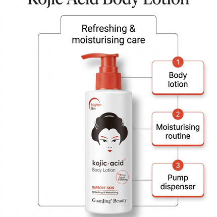 GuanJing Beauty Kojic Acid Body Lotion information image