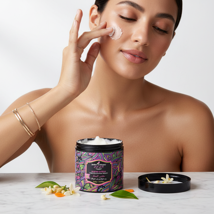 Jardin D'Oleane Sugar Scrub Orange Blossom - lifestyle