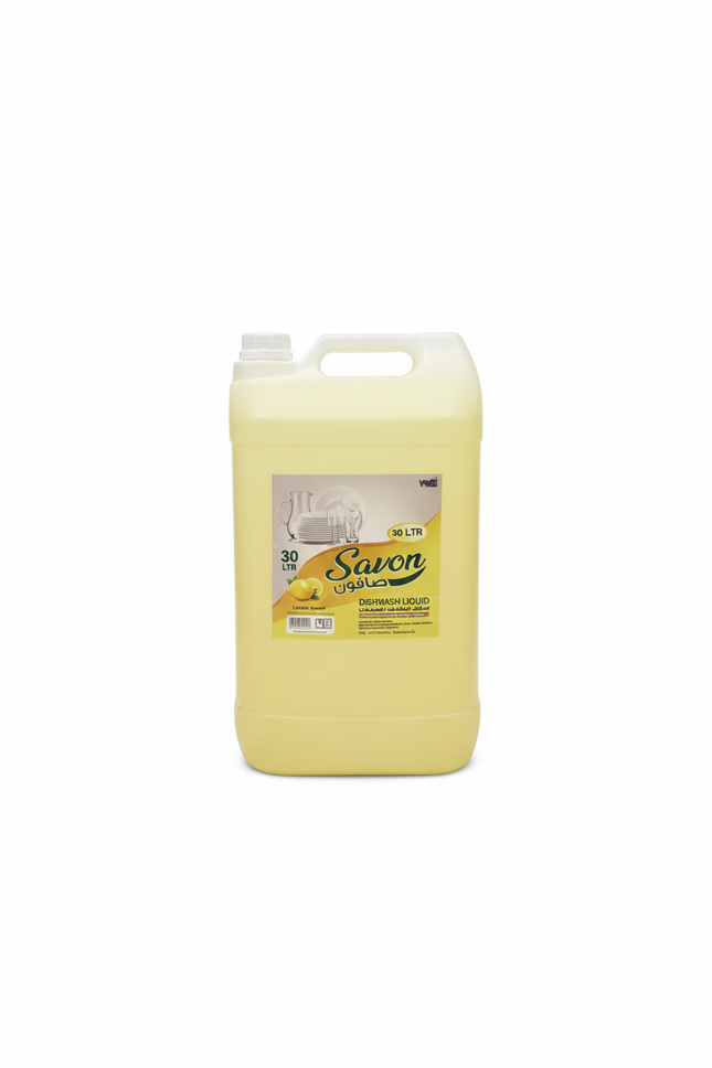 Savon Dishwash Liquid Lemon 30L