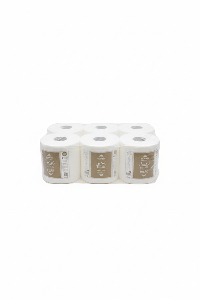 Lusail Maxi Roll 2-Ply Toilet Paper 6-pack