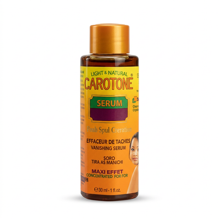 Carotone Vanishing Serum 30ml bottle on a white background