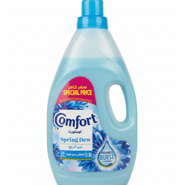 Comfort Spring Dew Fabric Softener - 2.9L (26 Washes)