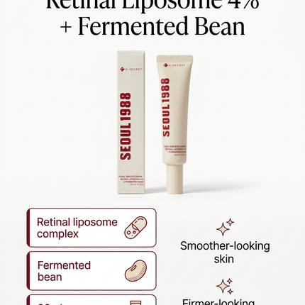 K-Secret Seoul 1988 eye cream formula highlights and application guide