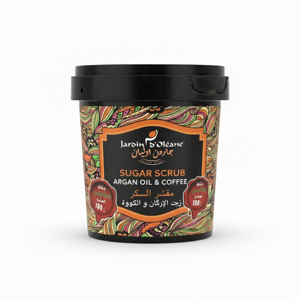 Jardin D'Oleane Sugar Scrub Coffee 600g - Clean White