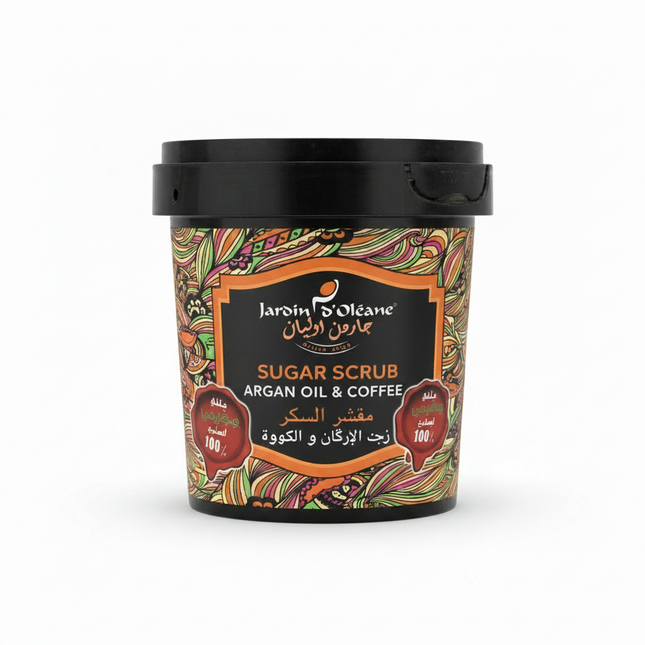 Jardin D'Oleane Sugar Scrub Coffee 600g - Clean White