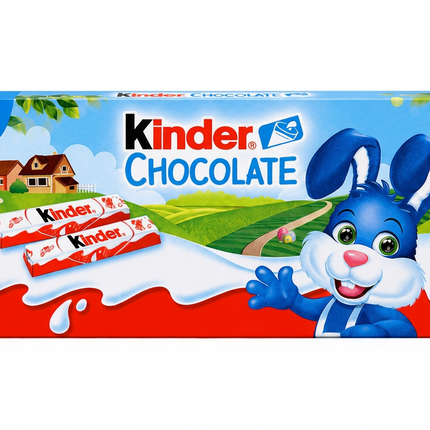 Kinder Chocolate centered product cutout
