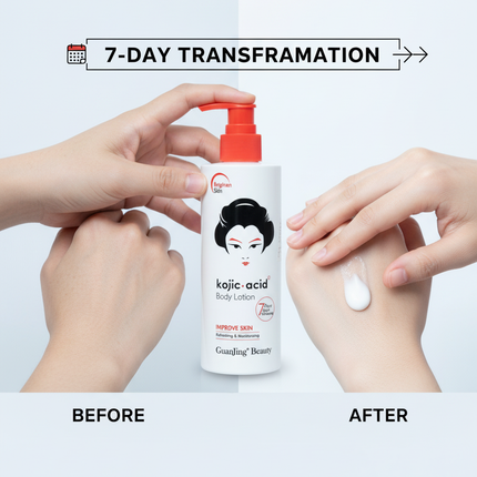 Kojic Acid Lotion Action