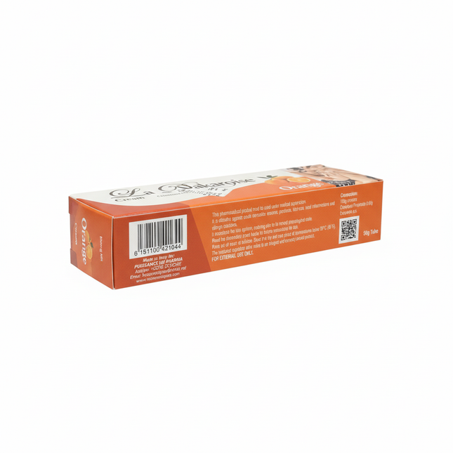 La Dakaroise Orange Cream Box Only - White Background