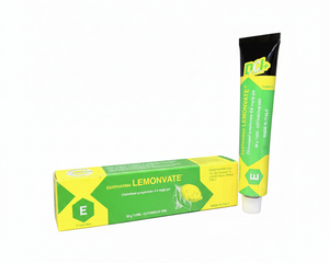 LEMONVATE GEL Box and Tube - White Background