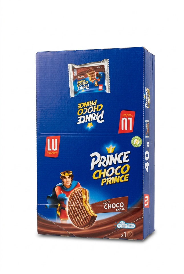 LU Prince Choco Prince box with a slight three-quarter tilt