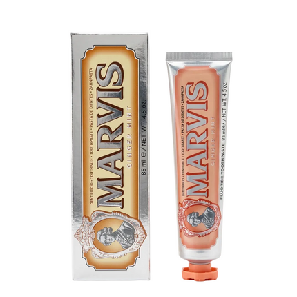 Marvis Ginger Mint polished product shot
