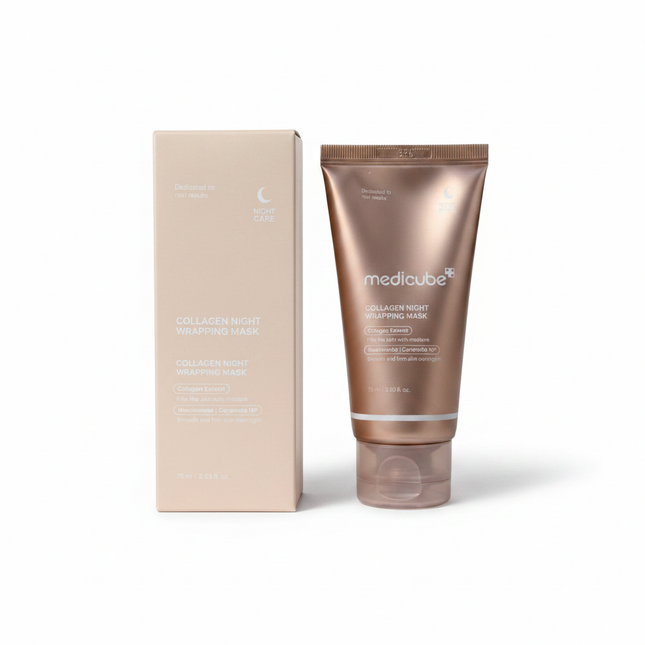 Medicube Collagen Night Wrapping Mask - Original Composition White Background