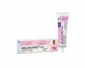 MelanoFree Box and Tube - White Background