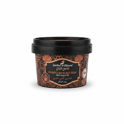 Moroccan Black Soap Argan Oil 250g – Clean Shot
