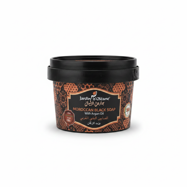 Moroccan Black Soap Argan Oil 250g – Clean Shot