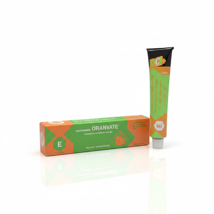 ORANVATE GEL Box and Tube - White Background (No Price Tag)