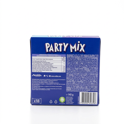 Party Mix back-label image