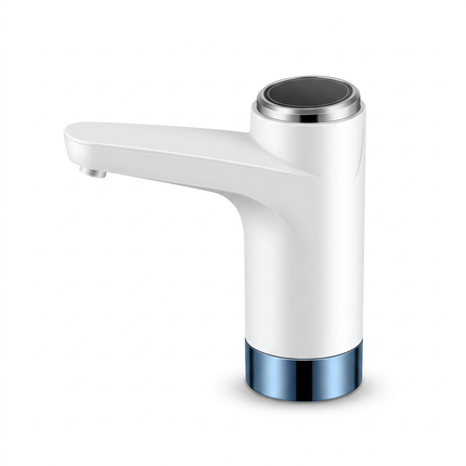 Pump only on a pure white background
