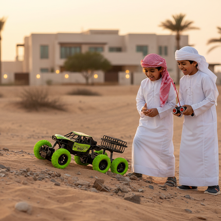 Qatari Boys Desert Adventure