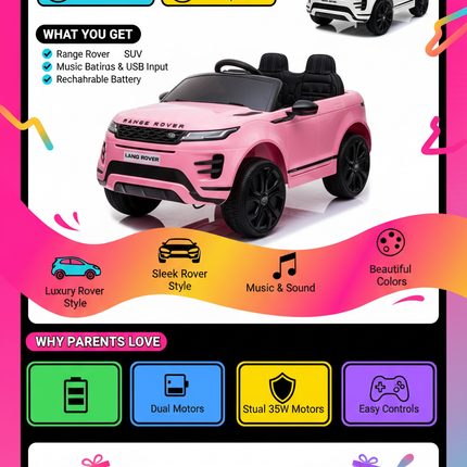 Range Rover E-Voque Fun Info