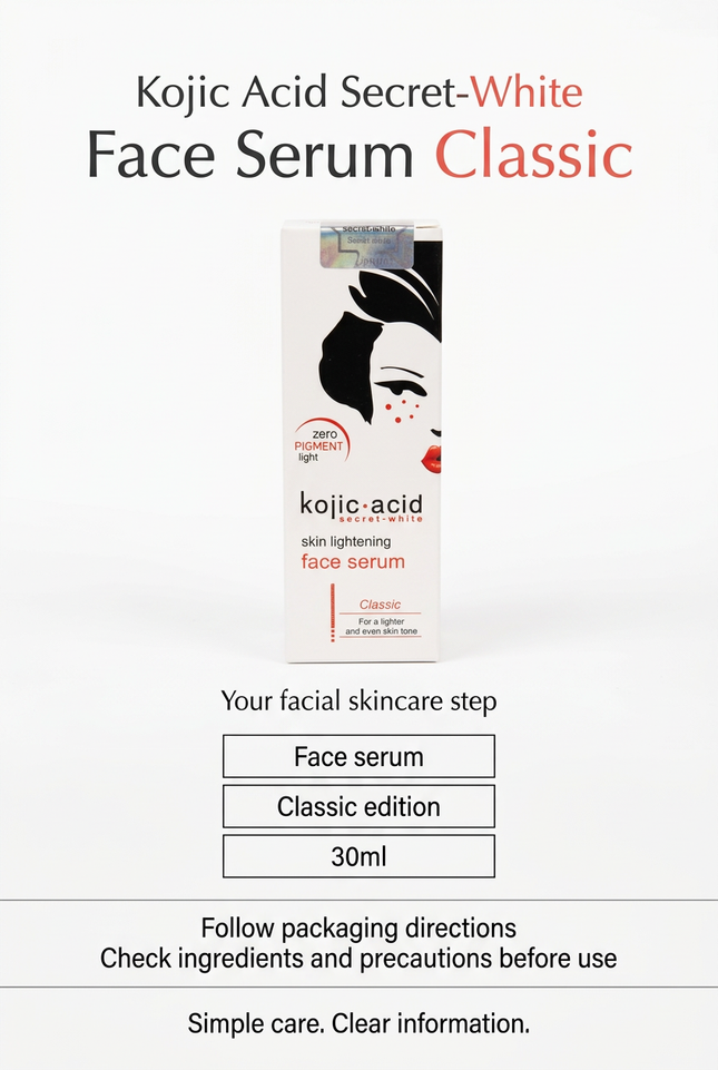Refined Kojic Acid Secret-White Face Serum info image
