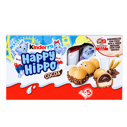 Regenerated centered Happy Hippo product cutout