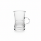 Ribbed tea glass 105ml