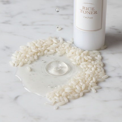 Rice Toner Texture Shot