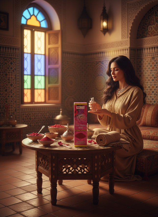 Rose Water Al Aker Moroccan