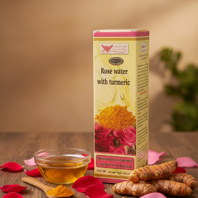 Rose Water Turmeric Golden