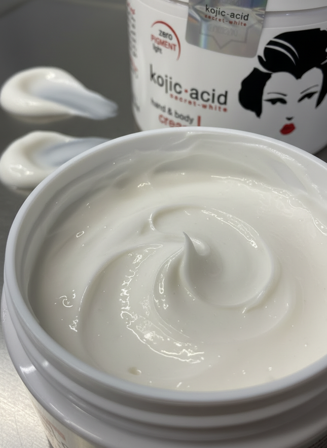 Secret White Cream Texture