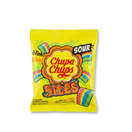 Sour Bites pouch with closer original colour matching