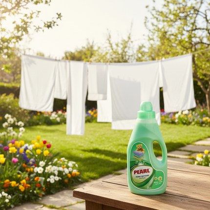 Spring morning outdoor scene