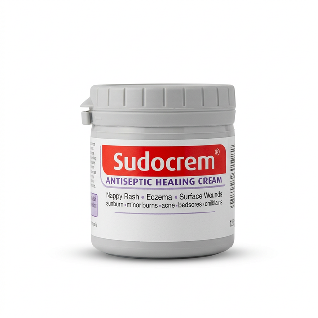 Sudocrem 125g white-background product shot